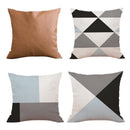 Decorative Throw Pillow Covers Only For Couch, Sofa, Or Bed Set Of 4 Modern