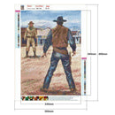 5D DIY Full Drill Diamond Painting Cowboy Cross Stitch Craft Kits (WLL1166)