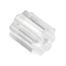 500 pcs of PVC Earrings Fasteners shaped Cube Y4M2