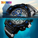 Skmei Men'S Watch Outdoor Dual Display Sports Watch Fashion Casual 50M Wate E3J2