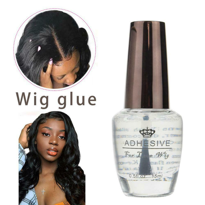 Salon Adhesive Bonding Glue DIY Lace Front Wig Hair Pieces Ultra Hold 15ML