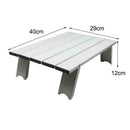 Mini Metal Portable Camping Table Lightweight Foldable Compact Barbecue Out J4T2