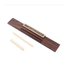 Classical Guitar Wooden Bridge Imitation Cattle Bone Nut Saddle Set Kit Deluxe