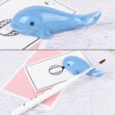 1x Nail Brush Pen Rack Ceramic Stand Holder Lovely dolphin Manicure Nail Art Gw