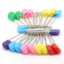 100x Nappy Large Diaper Pins Nappies Safety Pin Baby Diaper Change Fastener H5I5