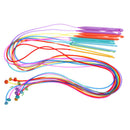 12pcs 47" Plastic Afghan Tunisian Needles Carpet Crochet Hooks Set 3.5-12mm