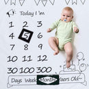 Birthday Cake Print Blanket Background Cloth Newborn Baby Photography Props