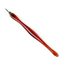 2PCS Cuticle Pusher Trimmer Cutter Remover Pedicure Manicure Nail Art Tool Kit