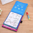 Kids Animals Water Drawing Book + Pen Intimate Coloring Drawing Toys