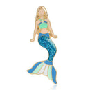 3x/Set Enamel Cartoon Mermaid Collar Brooch LJins Badge Corsage Brooch LJ JCA+