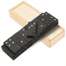 28Pcs/Set Wooden Domino Board Games Domino Toys Travel Funny Table Game Kid