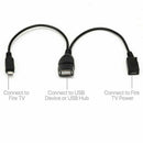 Cable Adapter For Firestick 4K Fire Stick Amazon TV OTG USB add Keyboard I3L0