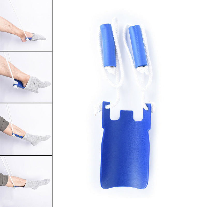 Sock Stocking Aid Puller Assit Disability old Aid Helper Terry Cloth Dressing SP