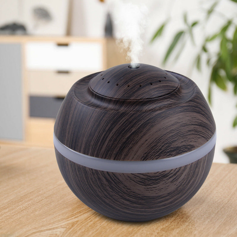 LED Essential Oi Ultrasonic Air Purifier Humidifier Aroma Humidifier Diffuser