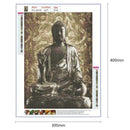 5D DIY Full Drill Diamond Painting Buddha Statue Embroidery Kits (hg271)