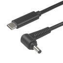 1.5m/4.9ft Type-C USB Male to DC4.0x1.35mm Male w/PD Adapter Cable for Asus PC