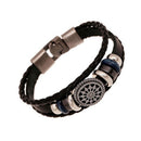 Fashion PU Retro Infinity Charm Wrap Men Women Bracelet Jewelry Punk Style â„–[