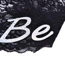 Bride To Be Black Lace Sash Hens Night Wedding Shower Bachelorette Party ^JC Gw
