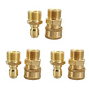 3pairs Solid Copper Quick Release Coupler High Pressure Washer Garden