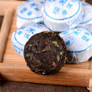 50pcs 10 Flavors Mini Yunnan Raw Ripe Puer Tea Lotus Rice Lemon with Gift Bag
