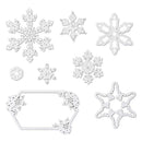 Carbon Steel Snowflake Series Cutting Die Stamp Stencil Paper Card (H5890) A