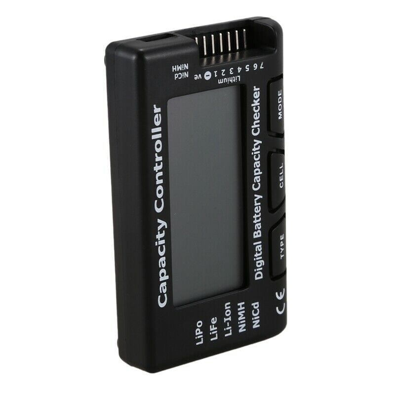 2.1" RC Cell Meter-7 Digital Battery Capacity Checker/Controller for NiCd / J1Q6