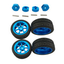 Tires Wheels &Hex Nut for 1/18 Wltoys A959 A969 A949 A979 K929