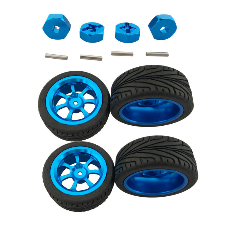 Tires Wheels &Hex Nut for 1/18 Wltoys A959 A969 A949 A979 K929