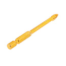 10pcs/Set 6mm Tungsten Carbide Tile Glass Crossed Spear Point Head Drill Bit