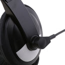2 Pin Noise Cancelling Overhead Earpiece Car-Racing Audio Headphones Comfortable