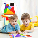 Magnetic Puzzle Tangram Game Learning Educational Drawing Board Games Wooden Hn
