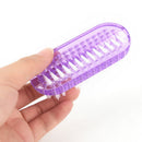 Plastic Nail Cleaning Scrubbing Brush Double Sided Hand Nail Brush CleanerME