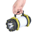 LED Camping Light,USB Rechargeable Flashlight Dimmable Spotlight Work Light