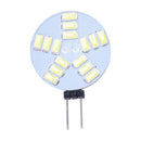 4 X G4 15SMD 5630 LED 12V Spot Light Bulb 330-360LM Cold White H7A6
