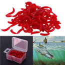 Soft Bait Carp Fishing Lure Silicone Smell Red Worm Iscas Artificiais pesca