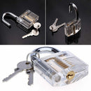 Visable Cutaway Locksmith Transparent Lock training Practice Padlock