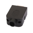 9-Pin Serial DB9 RS232 Male Socket Adapter Extension Connector +Screwdrivers