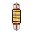 36mm 27SMD Double Pointed High Light Car 3014 LED Decoding Reading Light