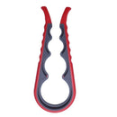 1PCS New multi-functional four-in-one bottle opener kitchen can opener red