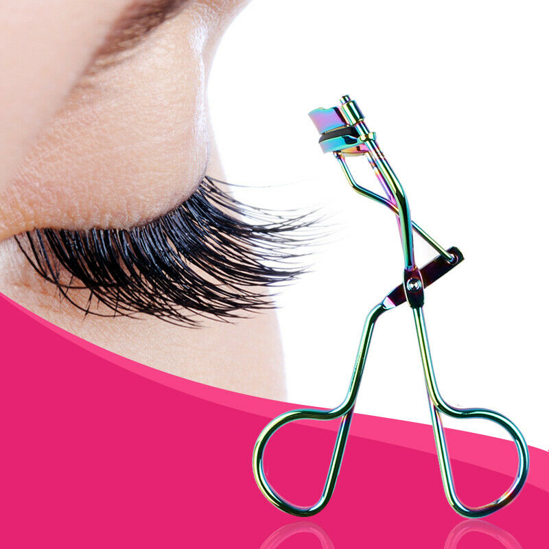 ffessional Eyelash Curler Curling Clip Cosmetic Makeup Stainless D3C3