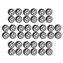 4 Pieces 1.57 Inch 5-Spoke RC Car Wheel Rims for RC Drift Car DIY Kits