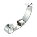 10 x stainless steel Jewelry Wrist Watch Bracelet Band Fold Over Clasps 0.4