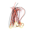 20PCS 12mm Piezo Elements Sounder Sensor Trigger Drum Disc + wire copper MO