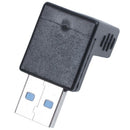 90 Degree USB 3.0 A Male to Female M/F Plug Adapter Connector Black