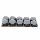 Screw-On Pool Cue Tips Cowhide Replacement Kits Spare Parts For Snooker 10X 13mm