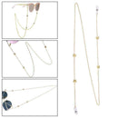 Glasses Lanyard Metal Eyeglass Chain Stars Sunglasses Holder Necklace S4B1
