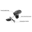 Ultra-loud Speaker Black Electronic Bicycle Alarm Bells Siren Horn Bike N1K3