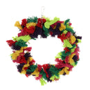 Colorful Bird Toys Parrot Swing Ring Cage Toys For Cockatiel Budgie Lovebird