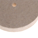 2X 6Inch 150*25Mm Polishing Buffing Grinding Wheel Wool Felt Polisher Disc FT