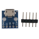 10 pcs mini USB Turn Dip Interface Seat 5V Power Supply Converter Board H1Y1